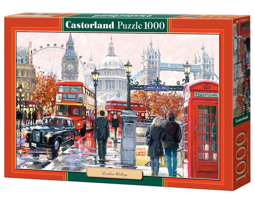 London Kollázs Castorland 1000 darabos kirakó puzzle (C-103140 5904438103140) - puzzlegarden