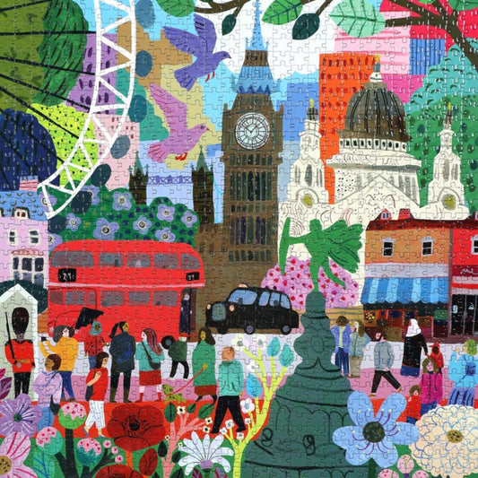 Londoni élet Eeboo 1000 darabos kirakó puzzle (EB - PZTLDL) - puzzlegarden