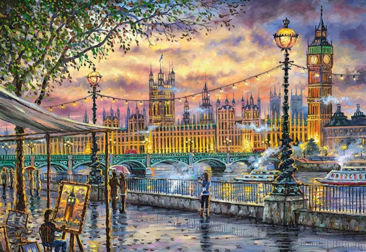 Londoni Inspiráció Castorland 1000 darabos kirakó puzzle (C-104437 5904438104437) - puzzlegarden