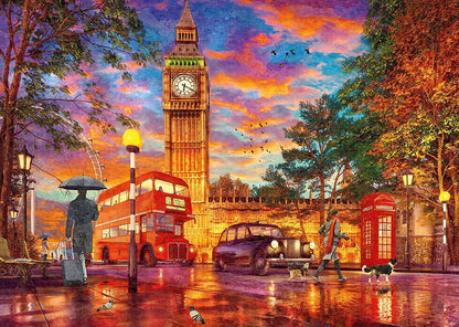 Londoni Parlament Ravensburger 1000 darabos kirakó puzzle (RA-17141 4005556171415) - puzzlegarden