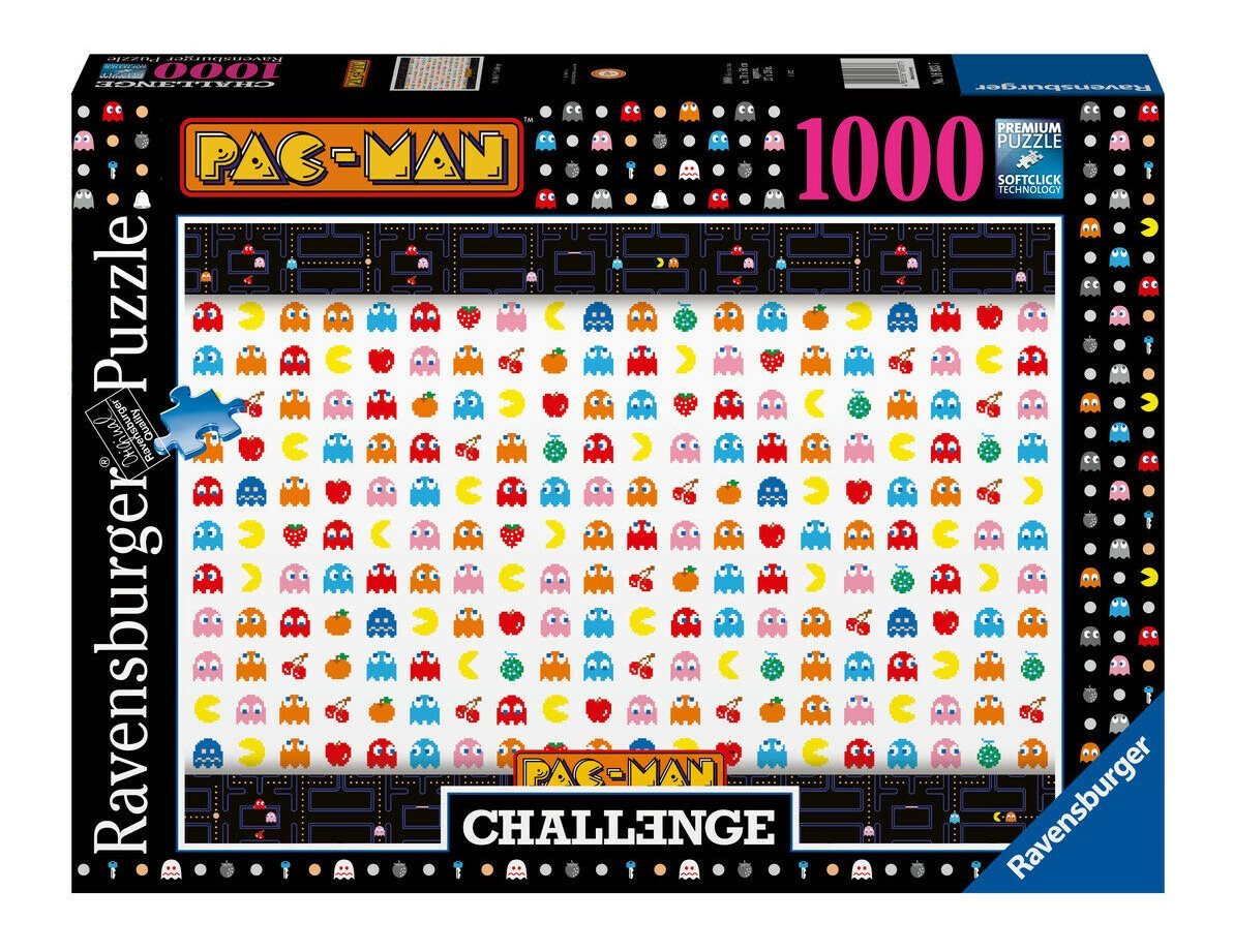 Challenge - Pac-Man Ravensburger 1000 darabos kirakó puzzle (RA-16933 4005556169337) - puzzlegarden