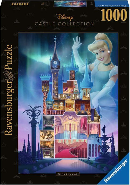 Disney Castle Collection - Hamupipőke Ravensburger 1000 darabos kirakó puzzle (RA-17331 4005556173310) - puzzlegarden