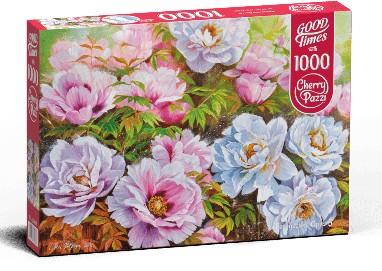 Bazsarózsa bokor 1000 darabos CherryPazzi puzzle kirakó (30608)