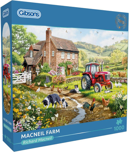 MacNeil - tanya Gibsons 1000 darabos kirakó puzzle (G - G6440) - puzzlegarden