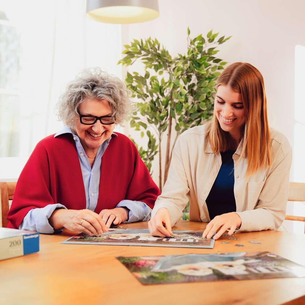 Macskák a polcon Ravensburger 200 darabos kirakó puzzle (RA-12001367) - puzzlegarden