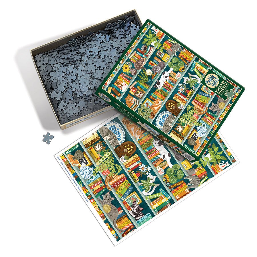 Macskapolc Cobble Hill 1000 darabos kirakó puzzle (CH - 40023 625012400237) - puzzlegarden