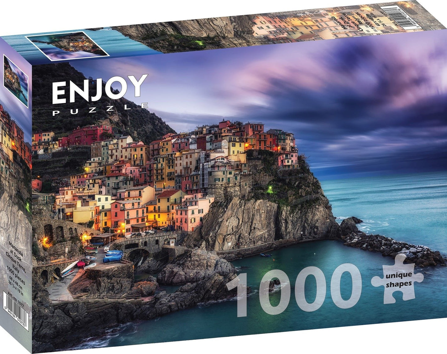 Manarola Alkonyatkor ENJOY 1000 darabos kirakó puzzle (EN-1077 5949194010776) - puzzlegarden