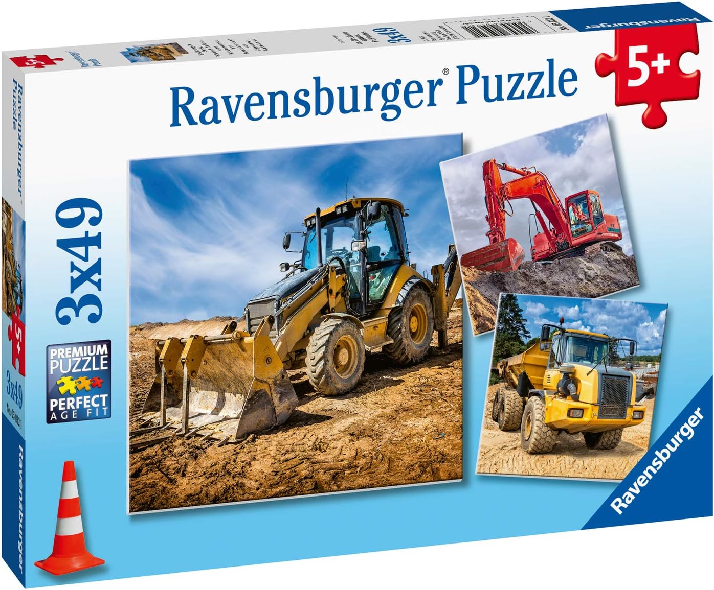 Markolók Munkában - 3x49 Ravensburger 49 darabos kirakó puzzle (RA - 05032 4005556050321) - puzzlegarden