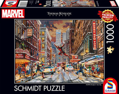 MARVEL Deadpool - Havas Nap Schmidt Spiele 1000 darabos kirakó puzzle (SCH - 59959 4001504599591) - puzzlegarden