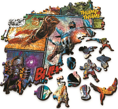 Marvel Képregények - FA kirakó Trefl Wood Craft 1000 darabos kirakó puzzle (TR-20165 5900511201659) - puzzlegarden