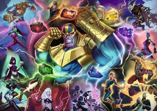 Marvel Villainous - Thanos Ravensburger 1000 darabos kirakó puzzle (RA-16904 4005556169047) - puzzlegarden