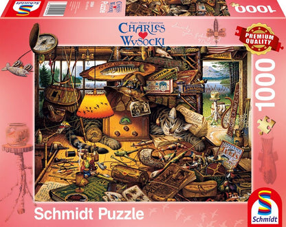 Max, a horgász Schmidt 1000 darabos kirakó puzzle (SCH-59994 4001504599942) - puzzlegarden