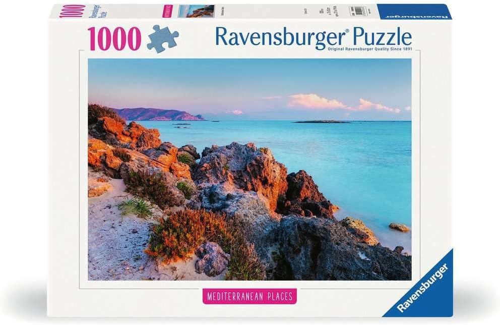 Mediterrán Helyek - Görögország Ravensburger 1000 darabos kirakó puzzle (RA - 12000030 4005555000303) - puzzlegarden