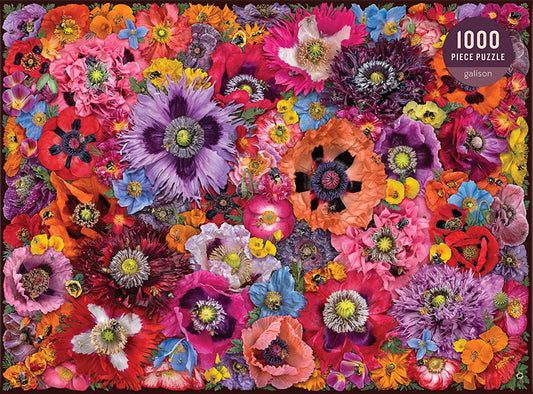 Méhek a Pipacsok Között Galison 1000 darabos kirakó puzzle (GA - M101421W - PO) - puzzlegarden