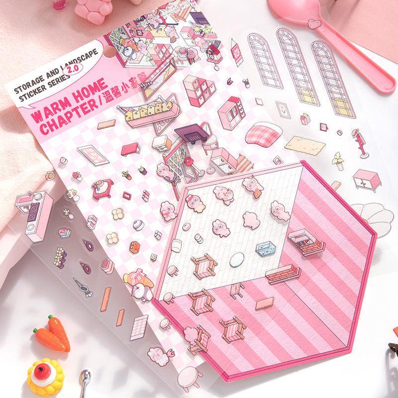 Meleg otthon - matricajelenet Simno 1 darabos kirakó puzzle (SN-6941776317180) - puzzlegarden