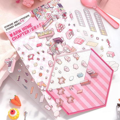 Meleg otthon - matricajelenet Simno 1 darabos kirakó puzzle (SN-6941776317180) - puzzlegarden