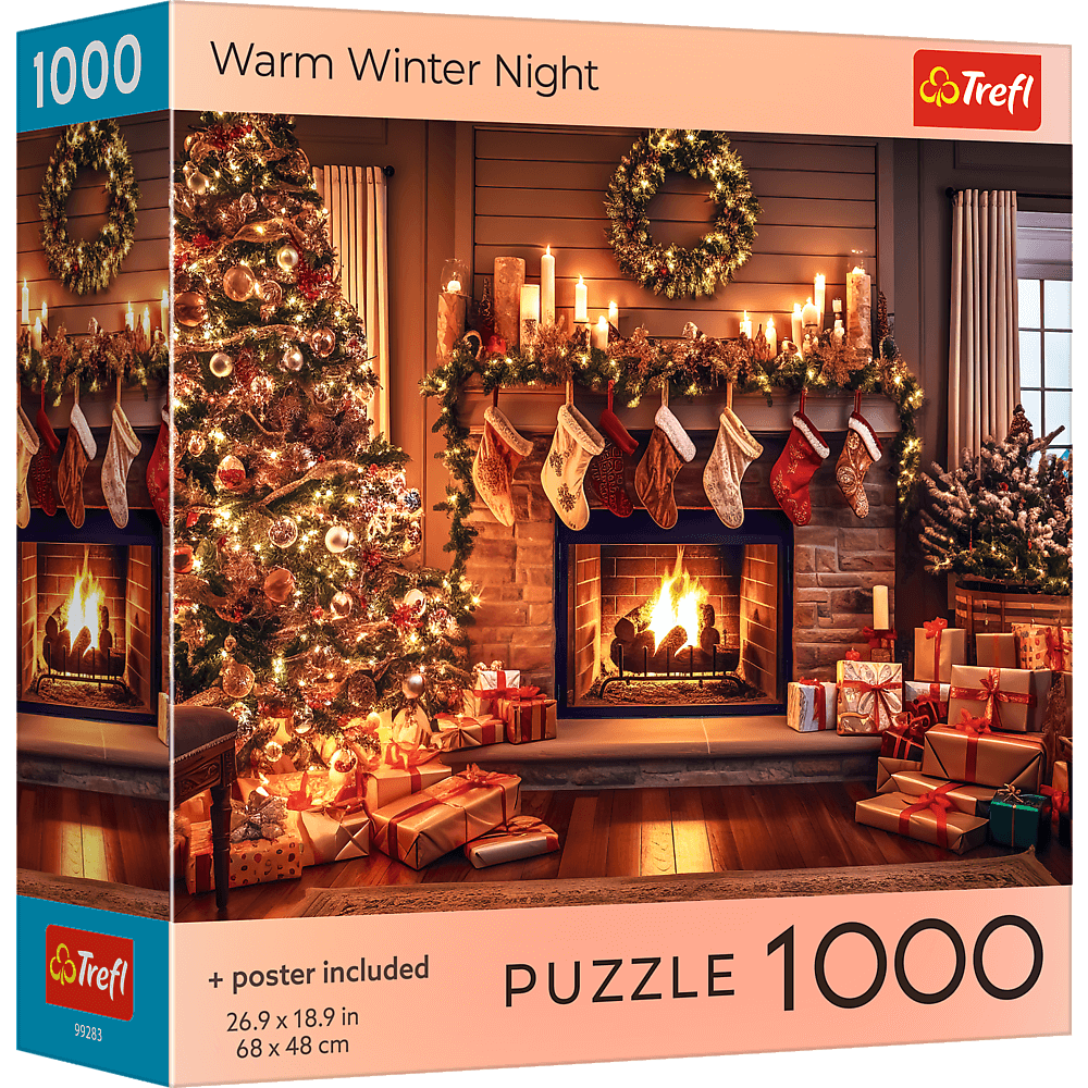 Meleg téli éj Trefl 1000 darabos kirakó puzzle (TR-USA_99283) - puzzlegarden