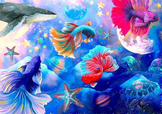 Mélytengeri Galaxis Enjoy 1000 darabos kirakó puzzle (EN - 2024) - puzzlegarden
