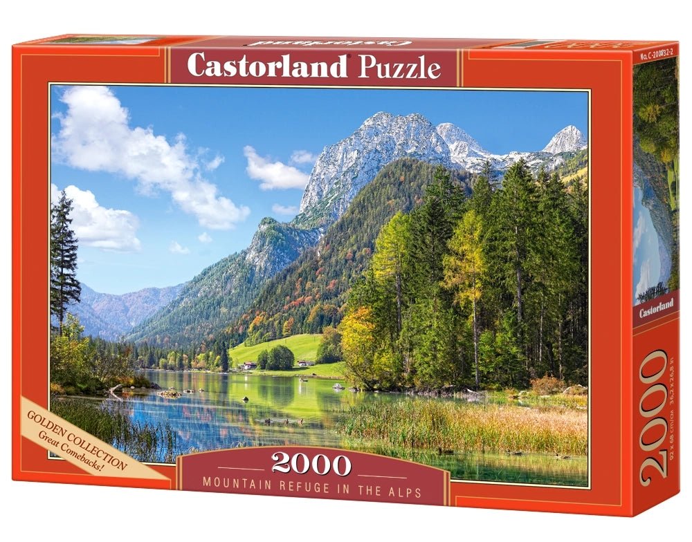 Menedék az Alpokban Castorland 2000 darabos kirakó puzzle (C-200832 5904438200832) - puzzlegarden