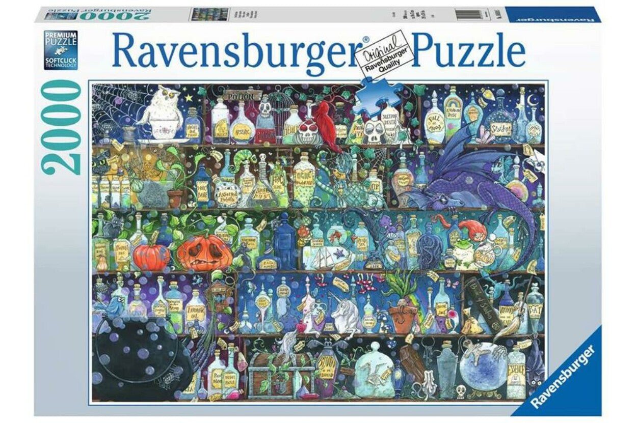 Mérgek és bájitalok Ravensburger 2000 darabos kirakó puzzle (RA-16010 4005556160105) - puzzlegarden