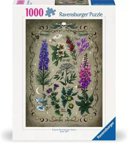 Mérgező növények Ravensburger 1000 darabos kirakó puzzle (RA - 12000781) - puzzlegarden