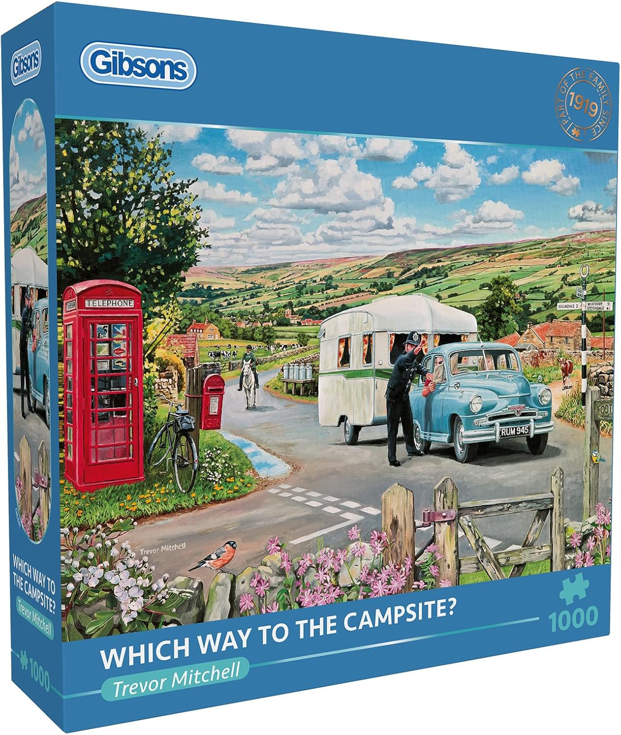 Merre van a kemping? Gibsons 1000 darabos kirakó puzzle (G - G6441) - puzzlegarden