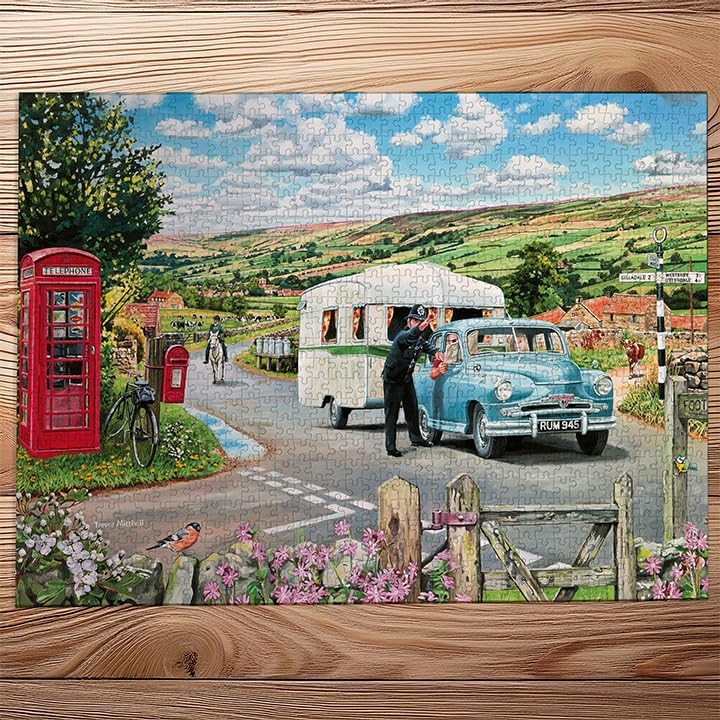 Merre van a kemping? Gibsons 1000 darabos kirakó puzzle (G - G6441) - puzzlegarden