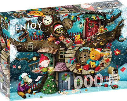 Mesebeli Karácsony Enjoy 1000 darabos kirakó puzzle (EN-1955 5949194019557) - puzzlegarden