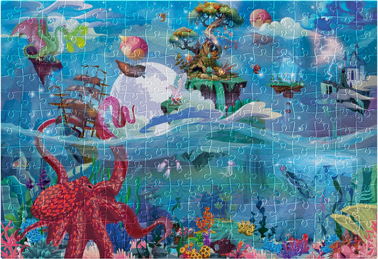 Metálfényű fantázia – Csodaország Interdruk 500 darabos kirakó puzzle (ID-PUZ500MFW) - puzzlegarden