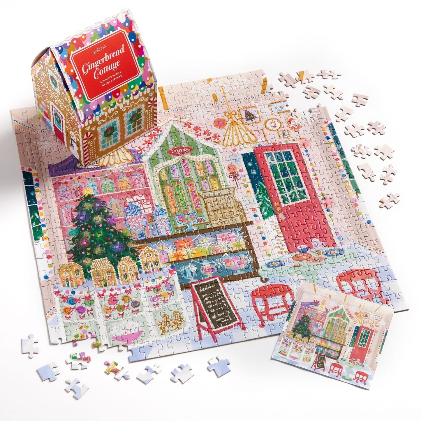 Mézeskalács kunyhó - díszdobozban Galison 500 darabos kirakó puzzle (GA-9780735382756) - puzzlegarden