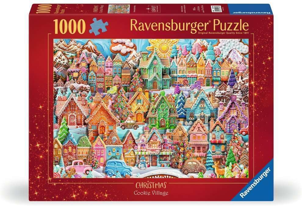 Mézeskalács Város Ravensburger 1000 darabos kirakó puzzle (RA - 12001267 4005555012672) - puzzlegarden