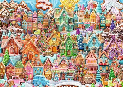 Mézeskalács Város Ravensburger 1000 darabos kirakó puzzle (RA - 12001267 4005555012672) - puzzlegarden