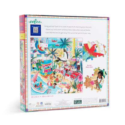 Miami Eeboo 1000 darabos kirakó puzzle (EB-PZTMIA 689196512469) - puzzlegarden