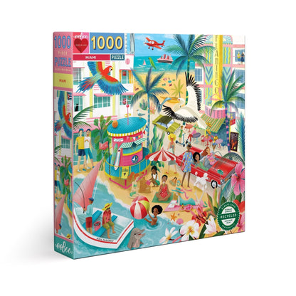 Miami Eeboo 1000 darabos kirakó puzzle (EB-PZTMIA 689196512469) - puzzlegarden