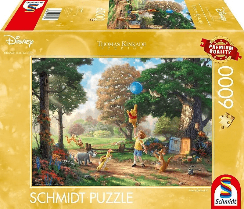 Micimackó II. - sérült doboz Schmidt 6000 darabos kirakó puzzle (SCH - 57399 4001504573997) - puzzlegarden