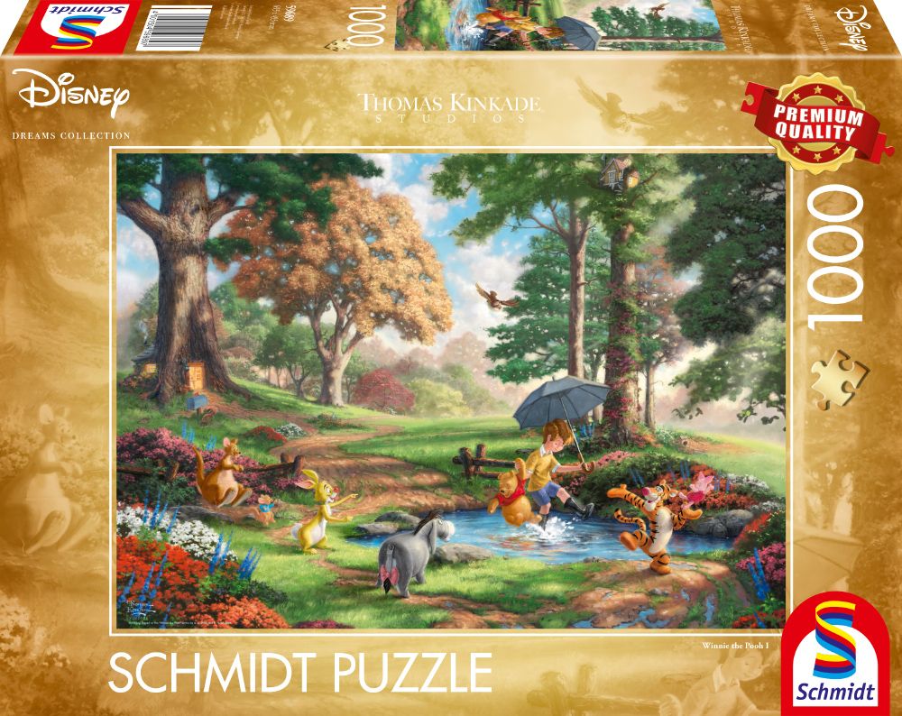 Micimackó Schmidt 1000 darabos kirakó puzzle (SCH-59689 4001504596897) - puzzlegarden