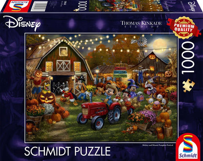Mickey és Minnie a tökfesztiválon Schmidt Spiele 1000 darabos kirakó puzzle (SCH-58048) - puzzlegarden