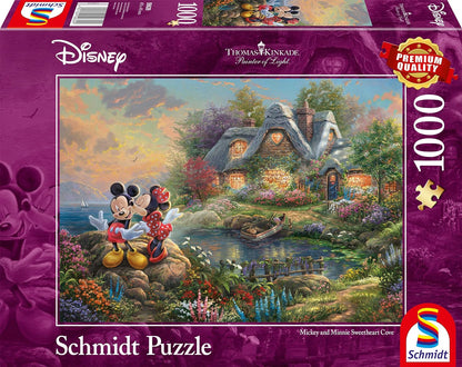 Mickey és Minnie - Szerelmes Kunyhó Schmidt Spiele 1000 darabos kirakó puzzle (SCH - 59639 4001504596392) - puzzlegarden