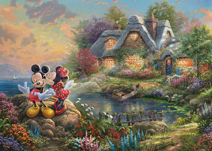 Mickey és Minnie - Szerelmes Kunyhó Schmidt Spiele 1000 darabos kirakó puzzle (SCH - 59639 4001504596392) - puzzlegarden