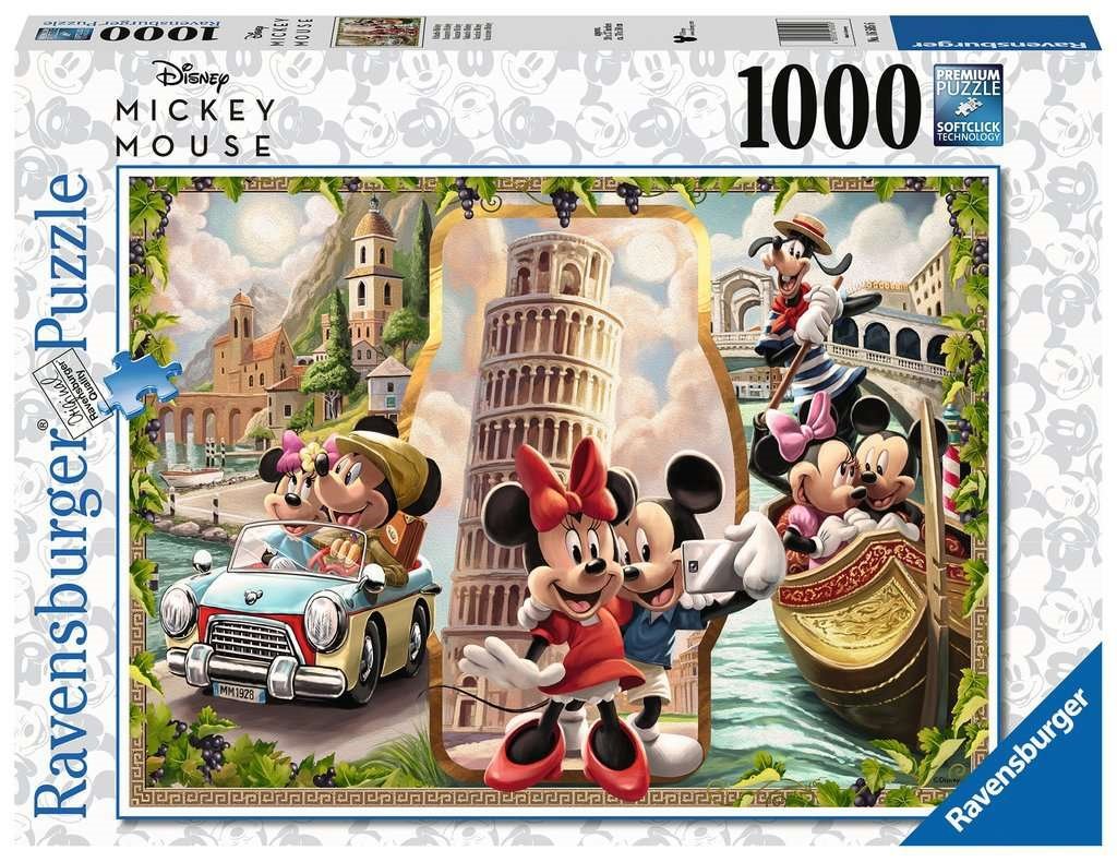 Mickey és Minnie vakáción Ravensburger 1000 darabos kirakó puzzle (RA-16505 4005556165056) - puzzlegarden