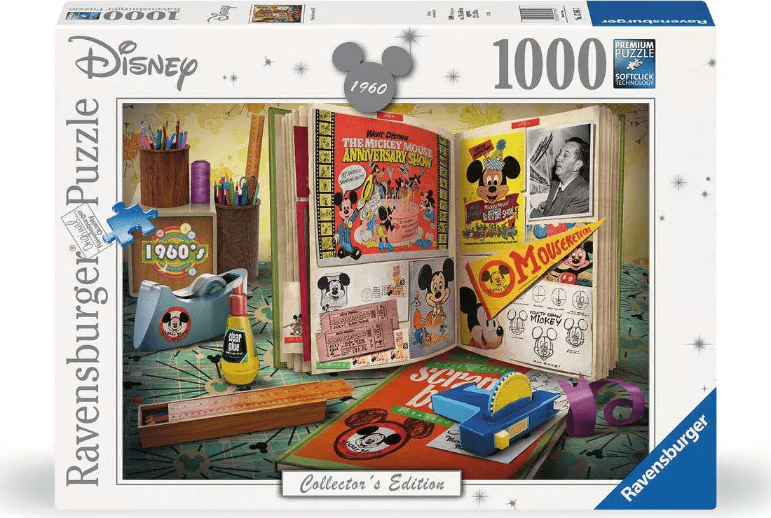 Mickey Évforduló 1960 Ravensburger 1000 darabos kirakó puzzle (RA-17585 4005556175857) - puzzlegarden