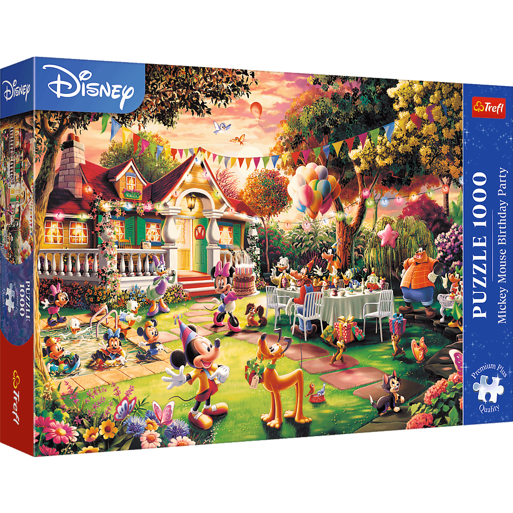 Mickey Mouse születésnapi bulija Trefl 1000 darabos kirakó puzzle (TR - 10915 5900511109153) - puzzlegarden