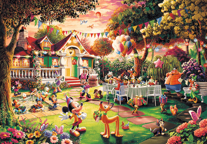 Mickey Mouse születésnapi bulija Trefl 1000 darabos kirakó puzzle (TR - 10915 5900511109153) - puzzlegarden