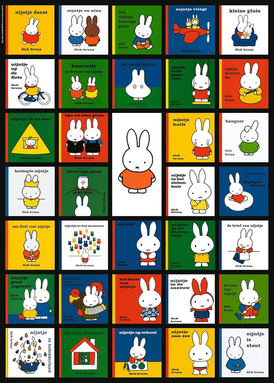 Miffy Könyvek Ravensburger 1000 darabos kirakó puzzle (RA - 17155) - puzzlegarden