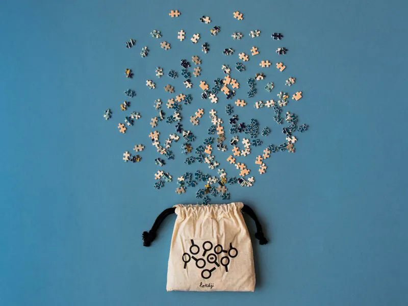 Mikro kirakó – Hokusai: A nagy hullám Londji 600 darabos kirakó puzzle (LN-PZ204U) - puzzlegarden