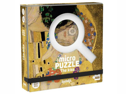 Mikro kirakó – Klimt: A csók Londji 600 darabos kirakó puzzle (LN-PZ205U) - puzzlegarden