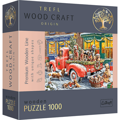 Mikulás és segítői - Fa kirakó Trefl Wood Craft 1000 darabos kirakó puzzle (TR - 20170 5900511201703) - puzzlegarden