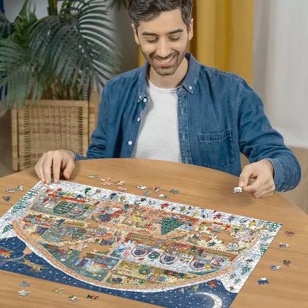 Mikulás Műhelye Ravensburger 1000 darabos kirakó puzzle (RA - 12001268 4005555012689) - puzzlegarden