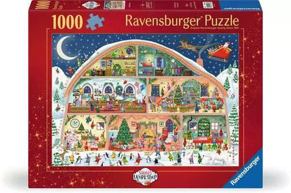 Mikulás Műhelye Ravensburger 1000 darabos kirakó puzzle (RA - 12001268 4005555012689) - puzzlegarden