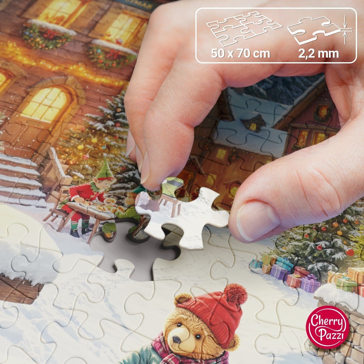 Mikulás segítői Cherry Pazzi 1000 darabos kirakó puzzle (CP-31261) - puzzlegarden